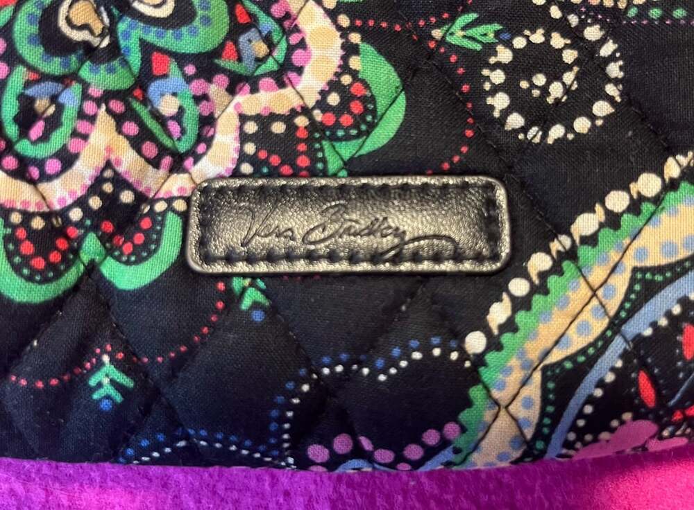 Vera Bradley Kiev Paisley Quilted Cosmetic Bag